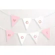 baner flagi woo hoo rozowo bialy amscan 365 cm