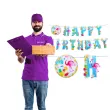 baner flamingi hawajskie happy birthday partypal 300 cm
