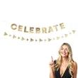 baner girlanda celebrate zloty godan 2 13 cm 2 szt