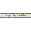 baner happy 50th birthday 12 6 x 270 cm 1 szt