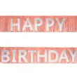 baner happy birthday fredzle rozowe zloto partypal 200 x 18 cm