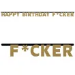 baner happy birthday fucker folat 300 cm