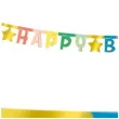 baner happy birthday gwiazda mix folat 200 cm