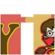 baner happy birthday harry potter czerwony zolty amscan 1 6 m