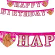 baner happy birthday konie rozowy procos 2 m