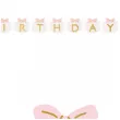 baner happy birthday kotek kremowy partydeco 1 8 m