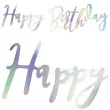 baner happy birthday opalizujacy partydeco 62 cm