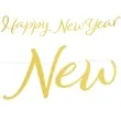 baner happy new year zloty partypal 120 cm