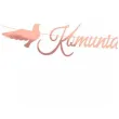 baner komunia swieta z golabkami rozowe zloto czakos 2 5 m
