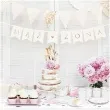 baner maz i zona bialy partydeco 110 cm