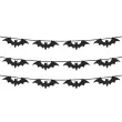baner nietoperze halloween czarny congee 5 m