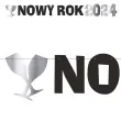 baner nowy rok 2024 metalic srebrno czarny 2 2 m