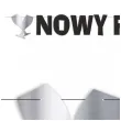 baner nowy rok 2025 metalic srebrno czarny 220 cm