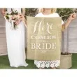 baner panna mloda here comes the bride partydeco