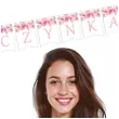 baner papierowa girlanda kwiat jabloni dekoracja na baby shower dzien kobiet urodziny 200 cm