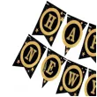 baner papierowy happy new year glamour jix 200 cm