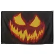 baner straszna dynia czarna boland 90 x 150 cm