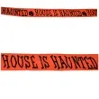baner tasma house is hunted pomaranczowa funny fashion 610 cm