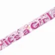 baner tasma its a girl rozowy amscan 3 65 m