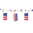 baner usa party lampion folat 360 cm