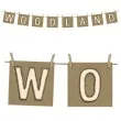 baner woodland partydeco 115 cm