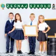 baner zegnaj szkolo tablica mix z zielonym 2 5 m