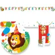 baner zwierzeta safari happy birthday procos 200 cm