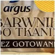 barwnik do tkanin bez gotowania zolty argus 15 g