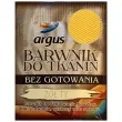 barwnik do tkanin bez gotowania zolty argus 15 g