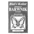 barwnik do tkanin motyl grafitowy biel i kolor 10 g