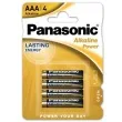 bateria aaa panasonic alkaline power 4 szt