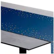 bieznik elegant true blue folat 240x40 cm