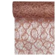 bieznik koronkowy rose gold poliester santex 500 x 28 cm