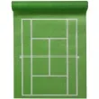 bieznik kort tenisowy zielony santex 500 x 30 cm