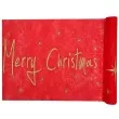 bieznik merry christmas czerwony santex 500 x 30 cm