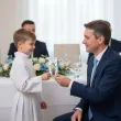 bileciki merci personalizowane podziekowania dla gosci komunia swieta chlopiec w albie x6