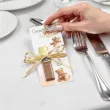 bileciki merci personalizowane podziekowania dla gosci na chrzest swiety bezowy mis x6