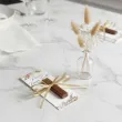 bileciki merci podziekowania dla gosci pierwsza komunia swieta boho ze wstazka ihs 6x14 cm x5