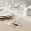 bileciki merci podziekowania dla gosci pierwsza komunia swieta eukaliptus z hostia ihs 6x14