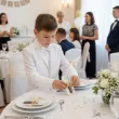 bileciki merci podziekowania dla gosci pierwsza komunia swieta mietowa geometria x5