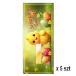 bileciki na czekoladki kinder pisklak i pisanki prezent na wielkanoc upominek na zajaca 5 szt