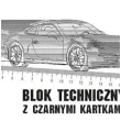 blok techniczny classic a4 czarny protos 10 kart