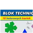 blok techniczny classic a4 kolorowy flamingo 10 kart