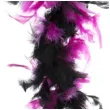 boa deluxe czarno fioletowe funnyfashion 200 cm 45 g