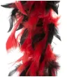 boa deluxe czerwono czarne funnyfashion 200 cm 45 g