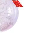 bombka do dekorowania swiateczne elementy plastikowa arpex 8 cm