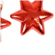 bombki blyszczace gwiazdki czerwone arpex 8 cm 4 szt