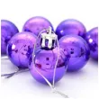 bombki disco fioletowe arpex 3 cm 9 szt