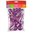 bombki mini brokatowe fioletowet arpex komplet 20 szt