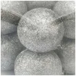 bombki srebrny brokat 6 cm arpex 8 szt